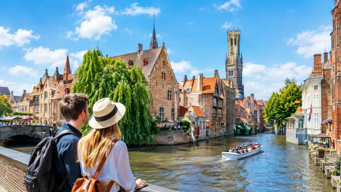 Excursion d'une journée à Bruges et Gand au départ de Bruxelles